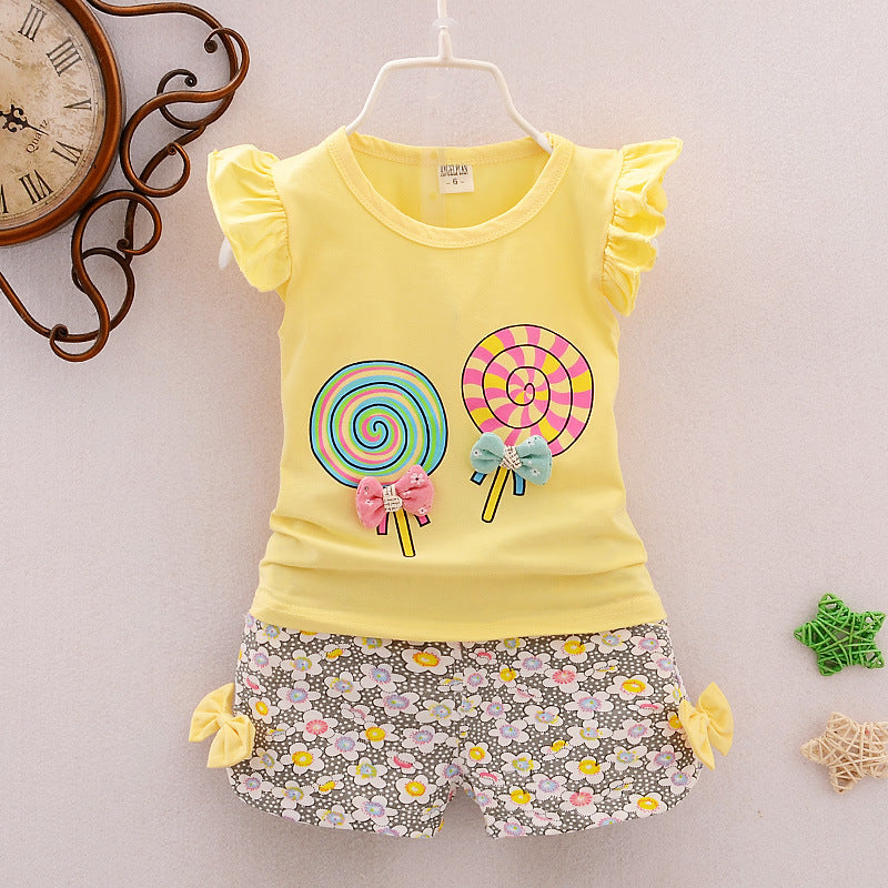 Girls Two-Piece Clothing SET