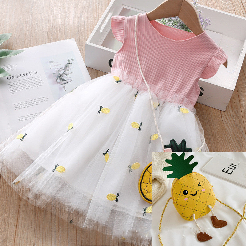 Girls Bright Summer Dress