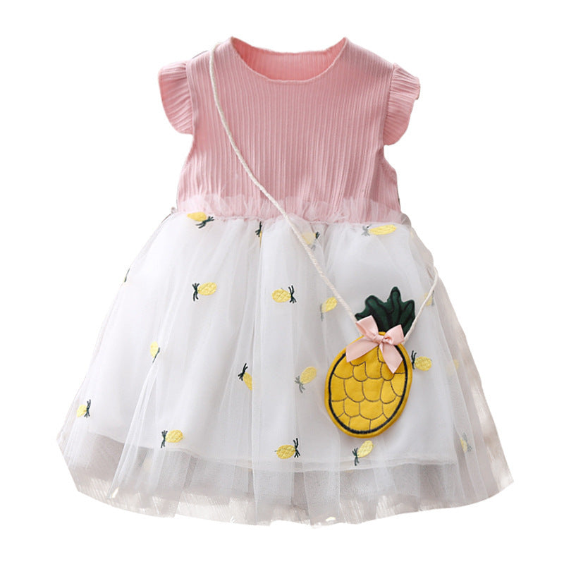 Girls Bright Summer Dress