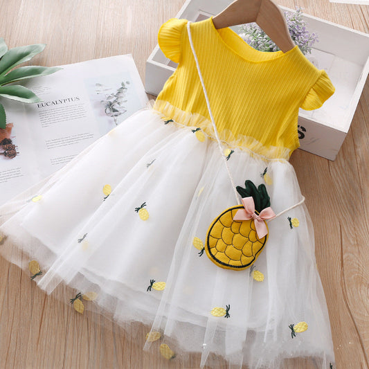 Girls Bright Summer Dress