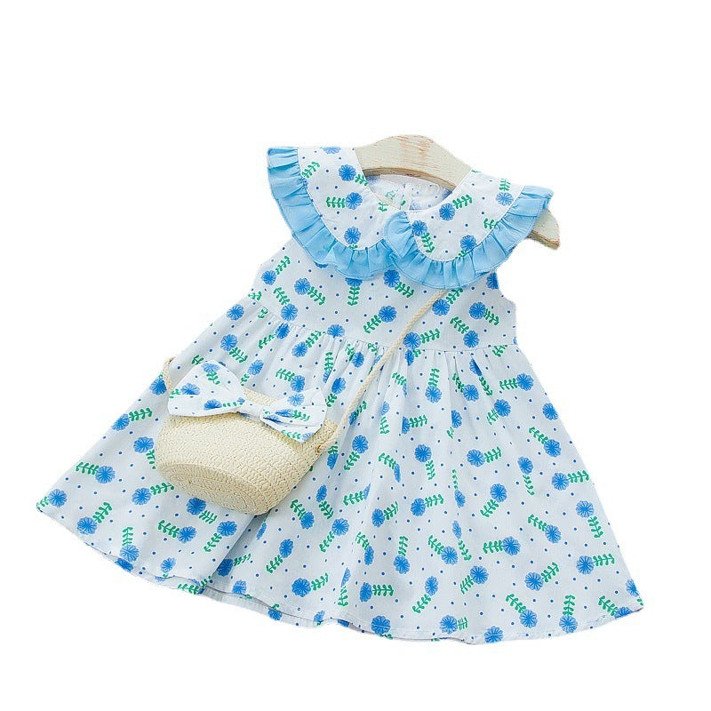 Girl's Cotton Cloth Skirt