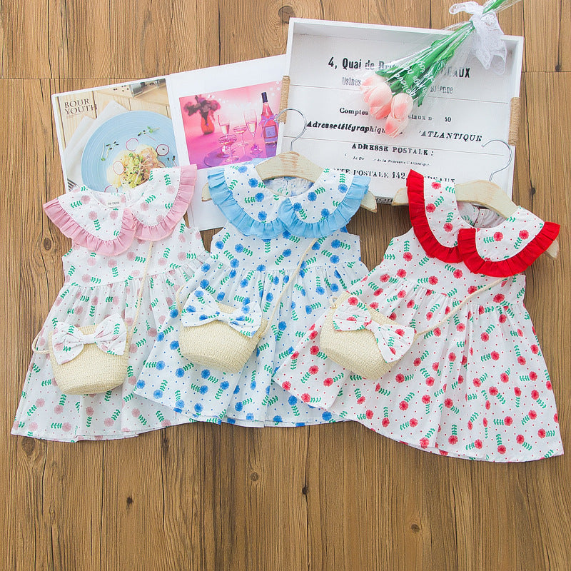 Girl's Cotton Cloth Skirt