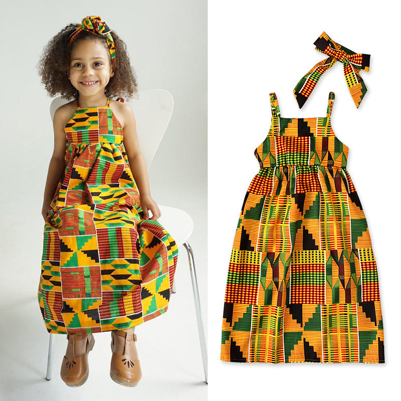 Girl's Bohemian Style Dress