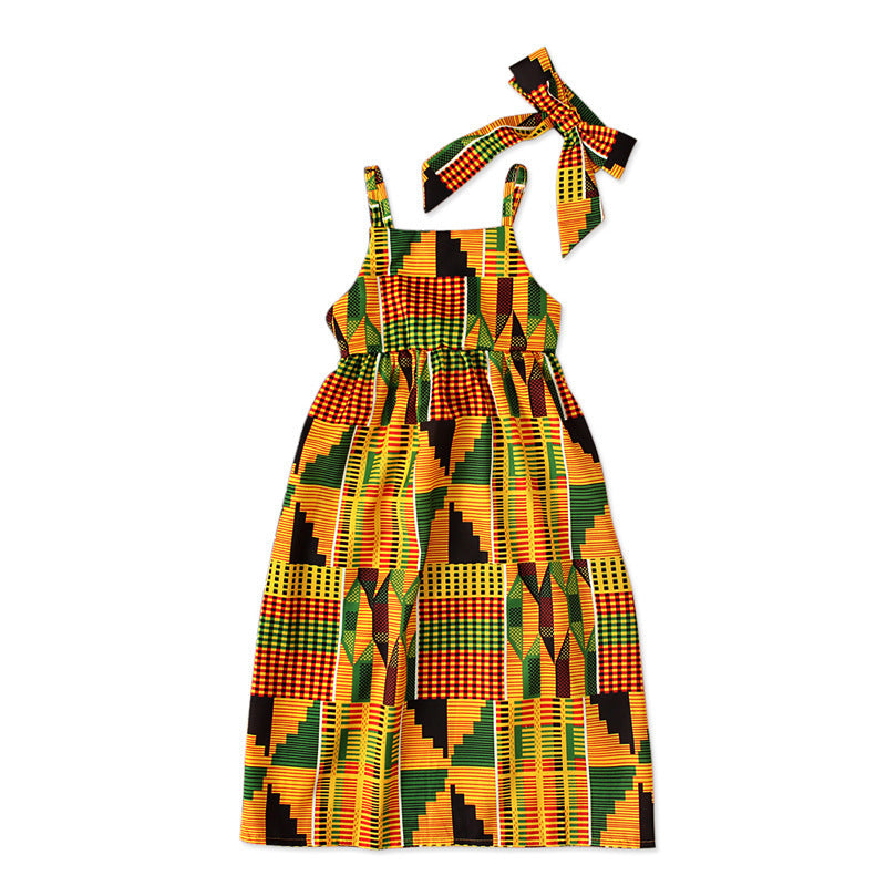 Girl's Bohemian Style Dress