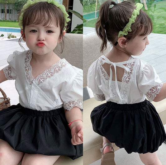Girls summer sweet Suit