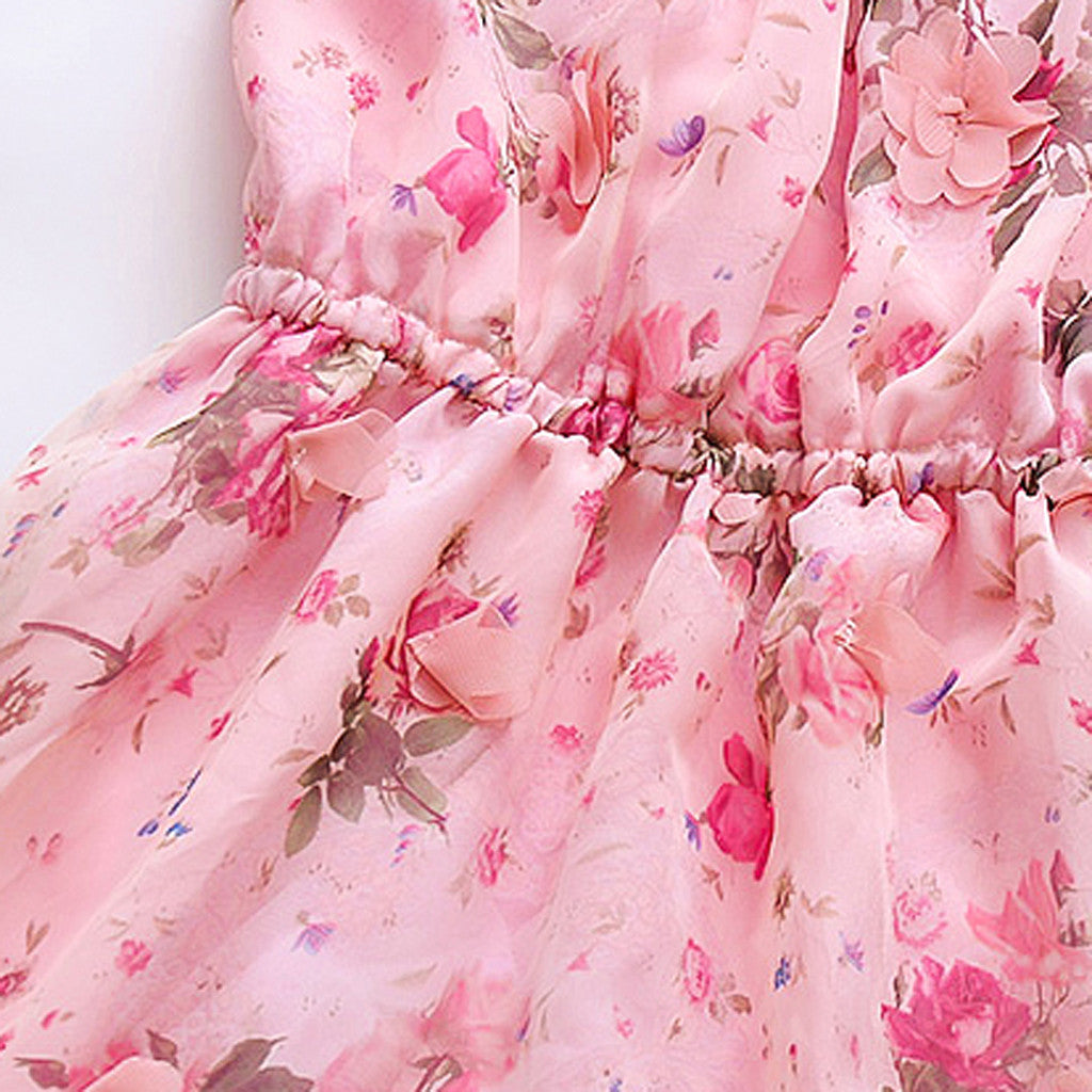 Party Cotton Kids Girls Dress